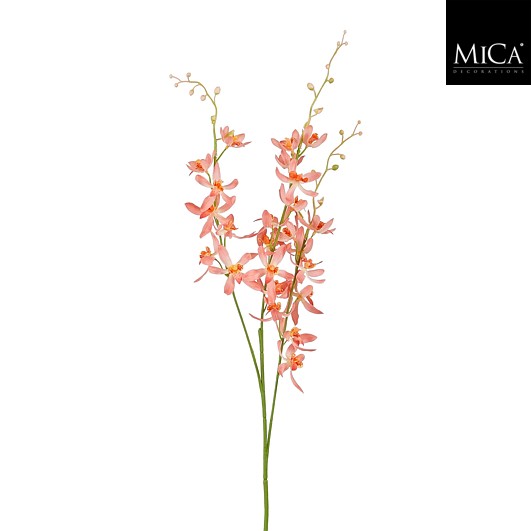 Orchidee zalm - l95cm