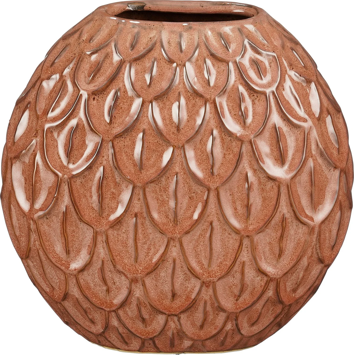 Quinn vaas paars - l27xb14xh28cm