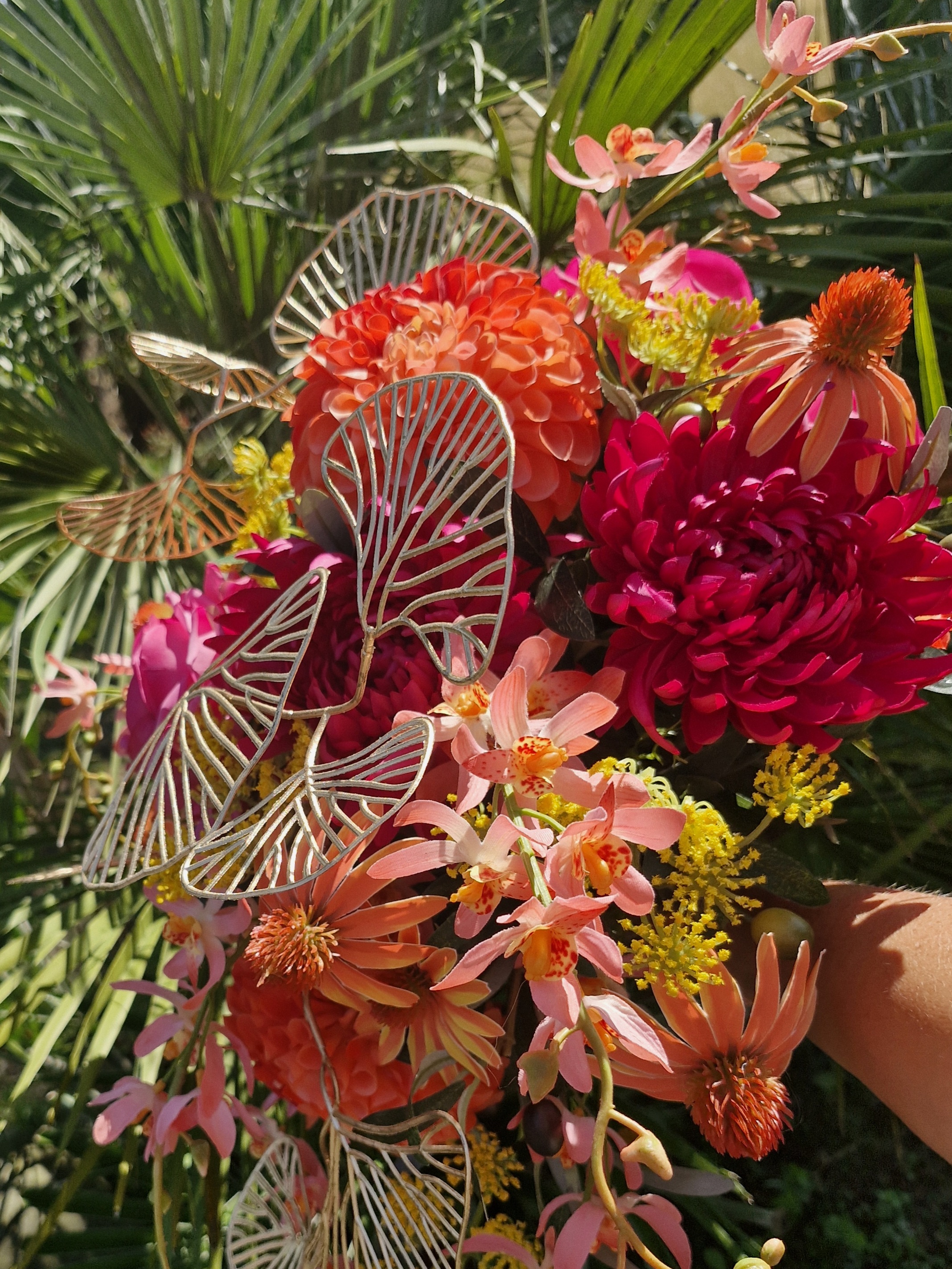 Zijden bloemen als stijlvolle eventdecoratie